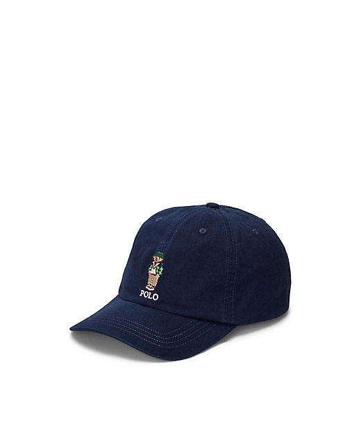 ＜三越伊勢丹/公式＞ ラルフ ローレン チルドレンズウェア Polo ベア チノ ボール キャップ 410ネイビー 帽子