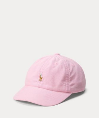 ＜POLO RALPH LAUREN CHILDRENS WEAR ＞コットン　オックスフォード　ボール　キャップ　ＣＷＰＯＨＧＳＹＪ４２０３２５