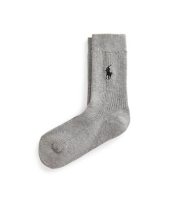 POLO RALPH LAUREN CHILDRENS WEAR /ポロ ラルフ ローレン チルドレンズウェア リブド コットンブレンド クルー ソックス