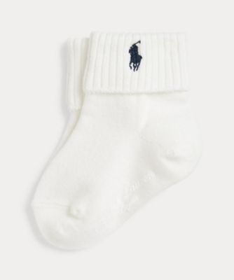 ＜POLO RALPH LAUREN CHILDRENS WEAR ＞カフド　ソックス　ＣＷＰＯＨＯＳＦ９Ｘ２００１２