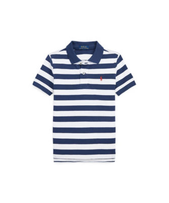 POLO RALPH LAURENストライプニットオックスフォードショートオール