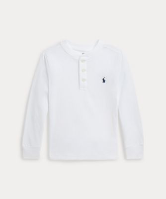 ＜POLO RALPH LAUREN CHILDRENS WEAR ＞コットン　ジャージー　ヘンリー　シャツ