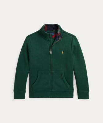 POLO RALPH LAUREN CHILDRENS WEAR /ポロ ラルフ ローレン チルドレンズウェア ブラッシュド　フリース　フルジップ　スウェットシャツ　ＣＷＰＯＫＮＩＢ８０２１１３６