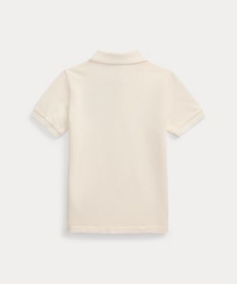Polo ベア コットン メッシュ ポロシャツ