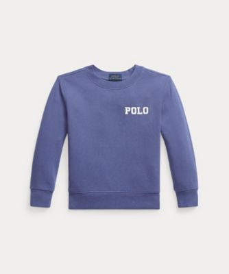 POLO RALPH LAUREN CHILDRENS WEAR /ポロ ラルフ ローレン チルドレンズウェア ロゴアップリケド フレンチ テリー スウェットシャツ CWPOKNIB8021345