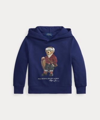 POLO RALPH LAUREN CHILDRENS WEAR /ポロ ラルフ ローレン チルドレンズウェア Polo ベア フリース フーディ CWPOKNIB8021411 520パープル トップス【三越伊勢丹/公式】