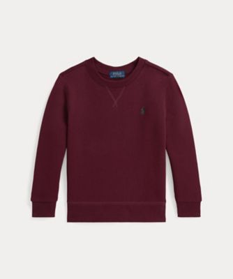 ☆【POLO RALPH LAUREN】フリース クルーネックスウェット♪☆ POLO RALPH LAUREN [SALE]ポロ ラルフ ローレン フリース クルー