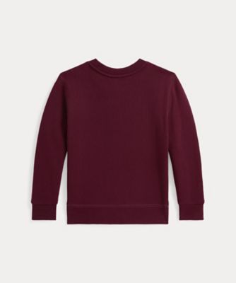 ☆【POLO RALPH LAUREN】フリース クルーネックスウェット♪☆ POLO RALPH LAUREN [SALE]ポロ ラルフ ローレン フリース クルー
