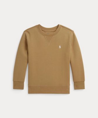 POLO RALPH LAUREN CHILDRENS WEAR /ポロ ラルフ ローレン チルドレンズウェア ダブルニット スウェットシャツ CWPOKNIB8021489 200ブラウン トップス【三越伊勢丹/公式】