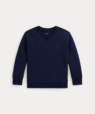 POLO RALPH LAUREN CHILDRENS WEAR /ポロ ラルフ ローレン チルドレンズウェア ダブルニット スウェットシャツ CWPOKNIB8021497 410ネイビー トップス【三越伊勢丹/公式】