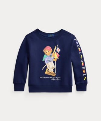 ＜POLO RALPH LAUREN CHILDRENS WEAR ＞Ｐｏｌｏ　ベア　フリース　スウェットシャツ　ＣＷＰＯＫＮＩＢ８０２１５４６