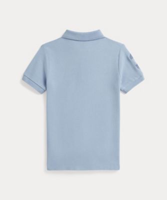 Big Pony コットン メッシュ ポロシャツ