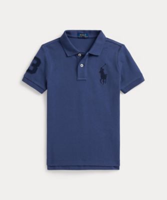 Big Pony コットン メッシュ ポロシャツ