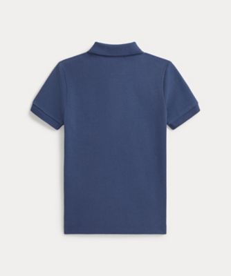Polo ベア コットン メッシュ ポロシャツ