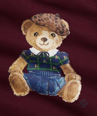 フリル Polo ベア フリース スウェットシャツ