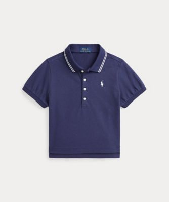 ＜POLO RALPH LAUREN CHILDRENS WEAR ＞ボクシー　ストレッチ　メッシュ　ポロシャツ　ＣＷＰＯＫＮＩＧ８０２０５８２