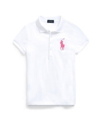 ＜POLO RALPH LAUREN CHILDRENS WEAR ＞Ｂｉｇ　Ｐｏｎｙ　ストレッチ　メッシュ　ポロシャツ