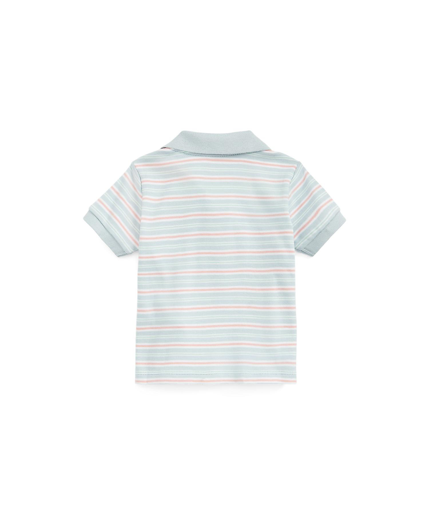 ストライプド ソフト コットン ポロシャツ の通販 | 三越伊勢丹