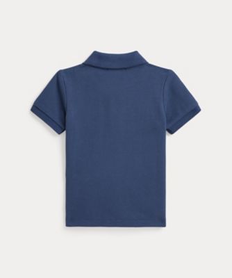 Polo ベア コットン メッシュ ポロシャツ 