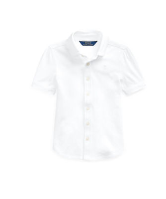 ＜POLO RALPH LAUREN CHILDRENS WEAR ＞ニット　コットン　オックスフォード　シャツ