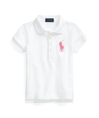 ＜POLO RALPH LAUREN CHILDRENS WEAR ＞Ｂｉｇ　Ｐｏｎｙ　ストレッチ　メッシュ　ポロシャツ