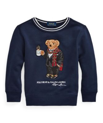 コーヒー Polo ベア フリース スウェットシャツ | POLO RALPH 