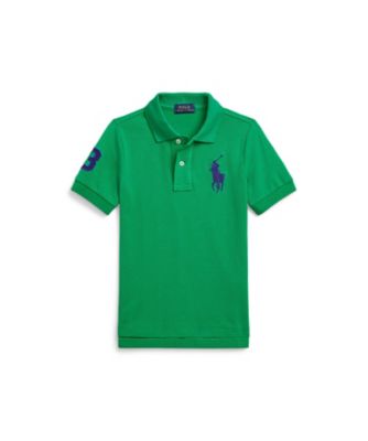 ＜POLO RALPH LAUREN CHILDRENS WEAR ＞Ｂｉｇ　Ｐｏｎｙ　コットン　メッシュ　ポロシャツ