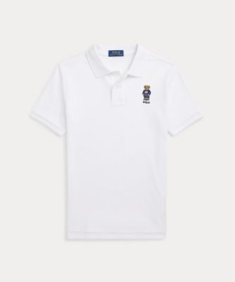＜POLO RALPH LAUREN CHILDRENS WEAR ＞Ｐｏｌｏ　ベア　コットン　メッシュ　ポロシャツ