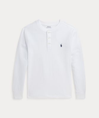 ＜POLO RALPH LAUREN CHILDRENS WEAR ＞コットン　ジャージー　ヘンリー　シャツ