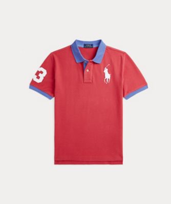 POLO RALPH LAUREN CHILDRENS WEAR /ポロ ラルフ ローレン チルドレンズウェア Big Pony コットン メッシュ ポロシャツ CWPOKNIY8021404