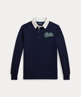 ＜POLO RALPH LAUREN CHILDRENS WEAR ＞ロゴ　フリース　ラグビー　スウェットシャツ　ＣＷＰＯＫＮＩＹ８０２１５３３
