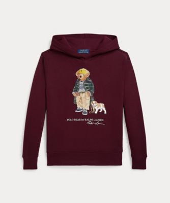 ＜POLO RALPH LAUREN CHILDRENS WEAR ＞Ｐｏｌｏ　ベア　フリース　フーディ　ＣＷＰＯＫＮＩＹ８０２１５３７