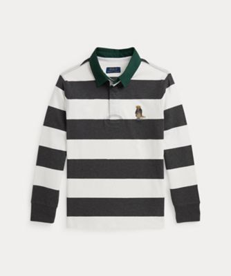 Polo ベア コットン ラグビー シャツ