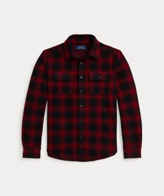 POLO RALPH LAUREN CHILDRENS WEAR /ポロ ラルフ ローレン チルドレンズウェア チェック ニット フランネル シャツ ジャケット CWPOKNIY8021562 999マルチカラー アウター【三越伊勢丹/公式】