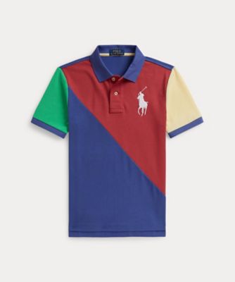 ＜POLO RALPH LAUREN CHILDRENS WEAR ＞Ｂｉｇ　Ｐｏｎｙ　コットン　メッシュ　ポロシャツ　ＣＷＰＯＫＮＩＹ８０２１６９３