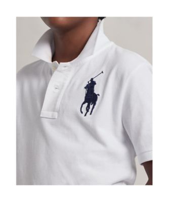 Ｂｉｇ　Ｐｏｎｙ　コットン　メッシュ　ポロシャツ