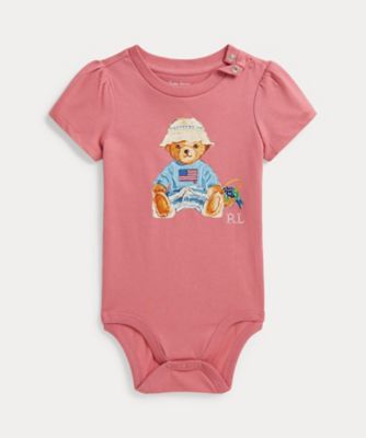 Polo ベア コットン ロンパース | POLO RALPH LAUREN CHILDRENS
