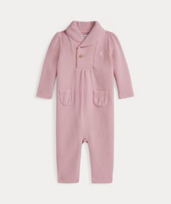 POLO RALPH LAUREN CHILDRENS WEAR /ポロ ラルフ ローレン チルドレンズウェア エステートリブ　ショールカラー　カバーオール　ＣＷＰＯＯＰＣＦ３３２００９３