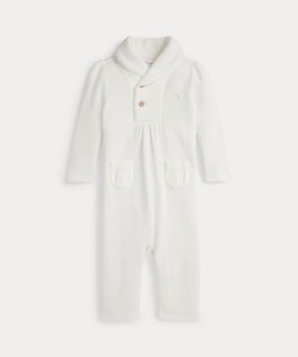 POLO RALPH LAUREN CHILDRENS WEAR /ポロ ラルフ ローレン チルドレンズウェア エステートリブ ショールカラー カバーオール CWPOOPCF3320094