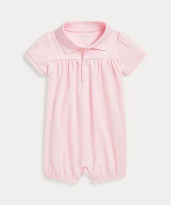 Polo ベア コットン ロンパース | POLO RALPH LAUREN CHILDRENS