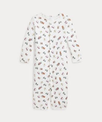 POLO RALPH LAUREN CHILDRENS WEAR /ポロ ラルフ ローレン チルドレンズウェア Polo ベア コンバーチブル ガウンカバーオール CWPOOPCI1M20157
