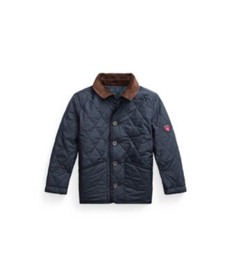 ＜三越伊勢丹/公式＞ POLO RALPH LAUREN CHILDRENS WEAR /ポロ ラルフ ローレン チルドレンズウェア リバーシブル ウォーターリペラント ジャケット 400ブルー コート・ジャケット【三越伊勢丹/公式】