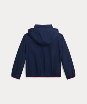 パッカブル　ウォーターリペラント　フーデッド　ジャケット