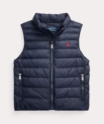 POLO RALPH LAUREN パッカブル ベスト　ネイビー PーLayer 2 パッカブル キルテッド ベスト