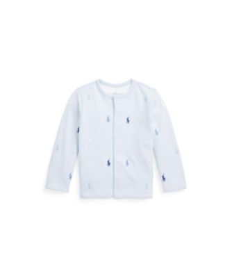 ＜三越伊勢丹/公式＞ POLO RALPH LAUREN CHILDRENS WEAR /ポロ ラルフ ローレン チルドレンズウェア リバーシブル コットン インターロック ジャケット 400ブルー ベビー用アウター【三越伊勢丹/公式】