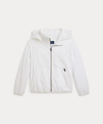 ＜POLO RALPH LAUREN CHILDRENS WEAR ＞アイレット　コットン　フーデッド　ジャケット　ＣＷＰＯＯＴＷＲ６０２０１６４