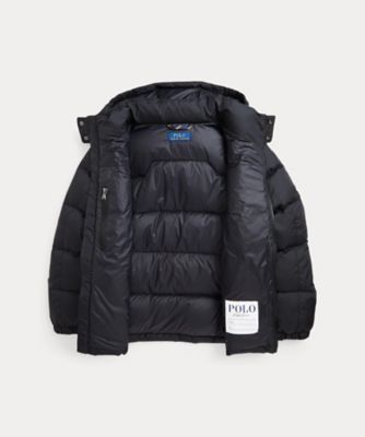 リップストップ　ダウン　フーデッド　ジャケット