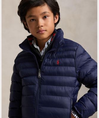 美品☆POLO RALPH LAUREN パッカブル キルテッド ジャケット 送料無料】PーLayer 2 パッカブル キルテッド ジャケット
