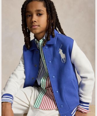 Big Pony フリース ベースボール ジャケット