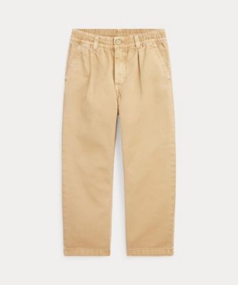 ＜POLO RALPH LAUREN CHILDRENS WEAR ＞クロップド　コットン　ツイル　パンツ